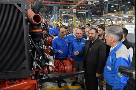 بازدید دادستان تهران از ایران‌‌خودرو دیزل