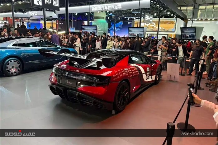 غول 3000 اسبی BYD در نمایشگاه گوانگژو رونمایی شد