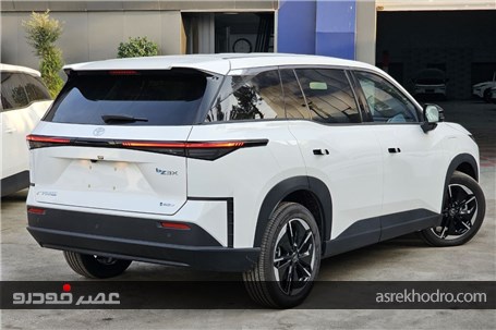 جادارترین خودرو برقی جدید ایران از برند تویوتا