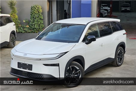 جادارترین خودرو برقی جدید ایران از برند تویوتا