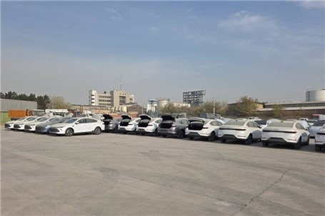 ورود نخستین محموله خودروهای BYD شرکت نبکا به گمرک تهران