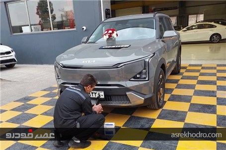 آغاز شماره‌گذاری Kia EV۵