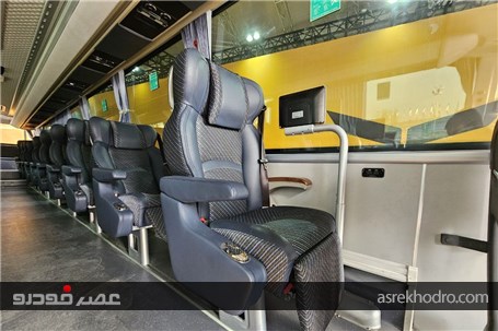 اتوبوس 12 متری اسنا چه مشخصاتی دارد؟