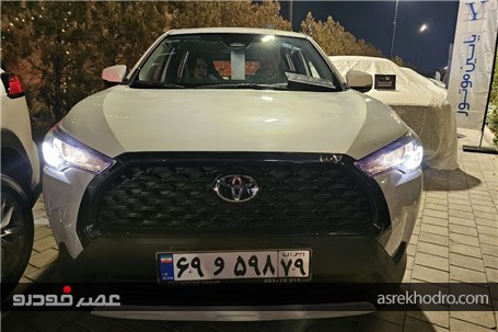 تحویل زودتر از موعد تویوتا های وارداتی یاسین موتور