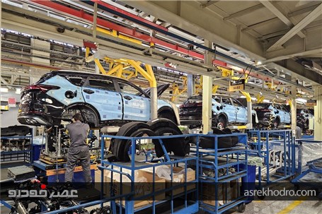 خروج 60 هزارمین فیدلیتی از خط تولید بهمن موتور+گزارش تصویری