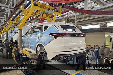 خروج 60 هزارمین فیدلیتی از خط تولید بهمن موتور+گزارش تصویری