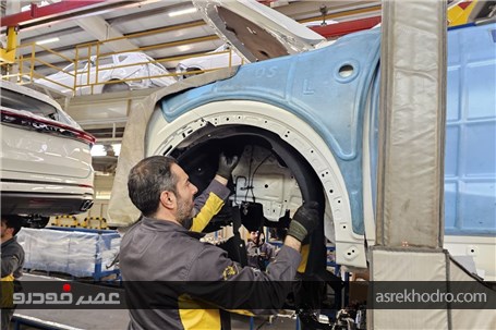 خروج 60 هزارمین فیدلیتی از خط تولید بهمن موتور+گزارش تصویری