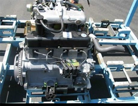 IKCO OHVG2 Engine on Bahman Group Pickup