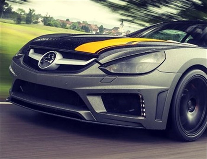 The Carlsson Super-GT C25 in motion