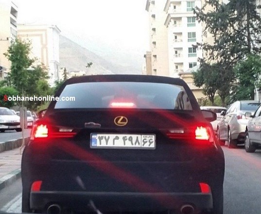 لکسوس با روکش مخمل در تهران