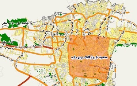 فردا، آغاز جریمه سراسری متخلفین زوج و فرد در تهران