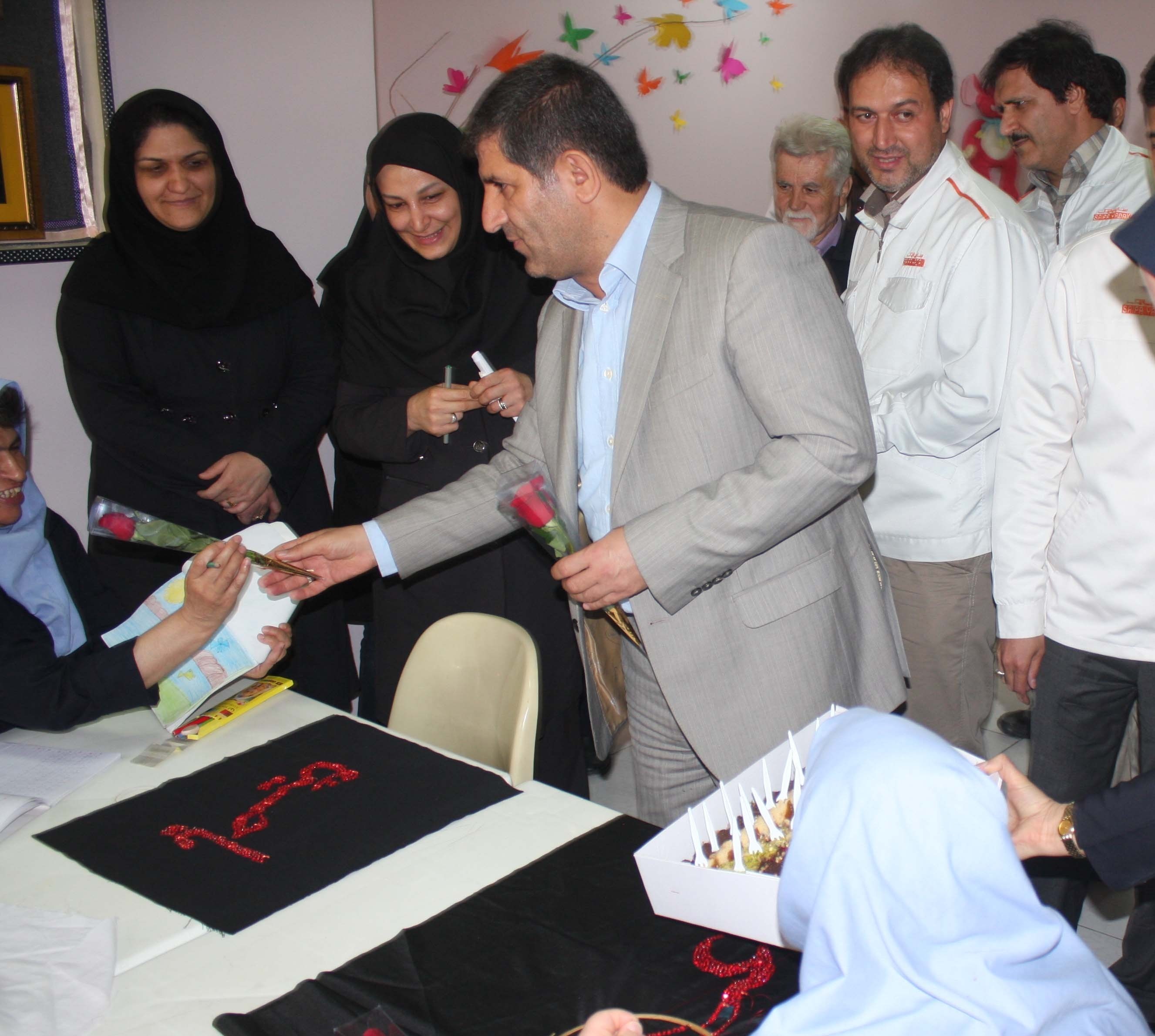 بازدید مدیرعامل و مدیران سایپایدک از مرکز بهزیستی و توانبخشی وردآورد