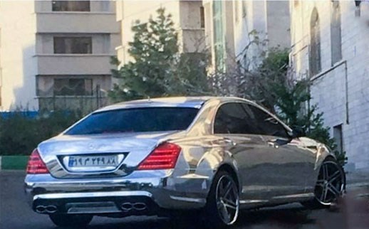 خاص‌ترین رنگ مرسدس در تهران
