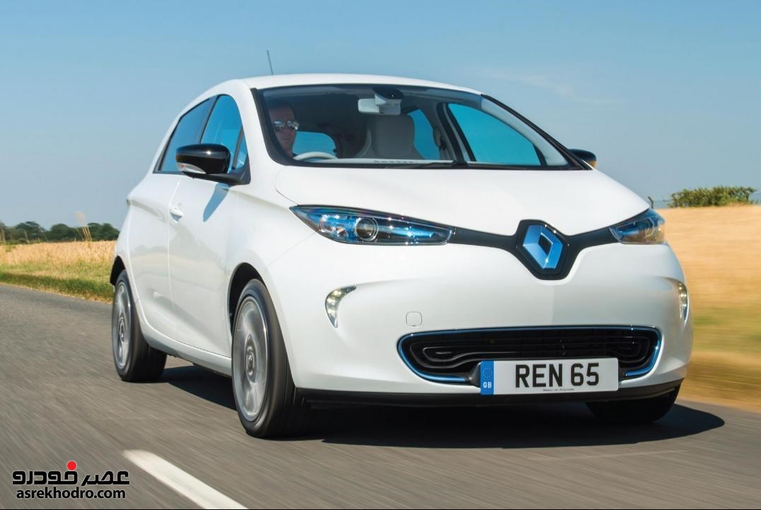 رنو zoe قهرمان خودروهای الکتریکی در بازار اروپا