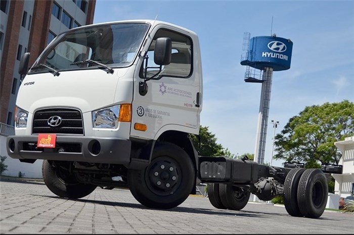 Hyundai Trucks Made in Iran for Iraqi Kurdistan