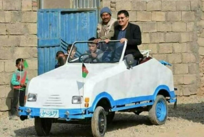 نخستین خودروی ملی افغانستان +عکس