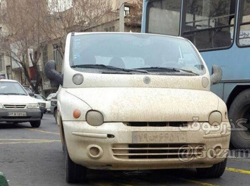 زشت‌ترین خودروی جهان در تهران