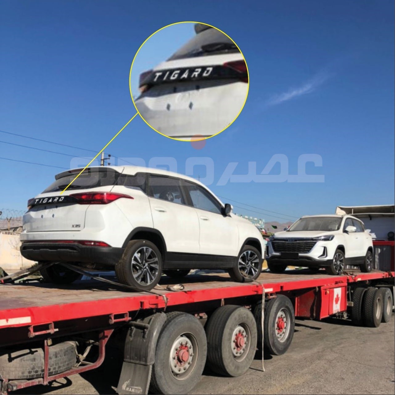 خودرو جدید با برند «تیگارد» در خیابان دیده شد