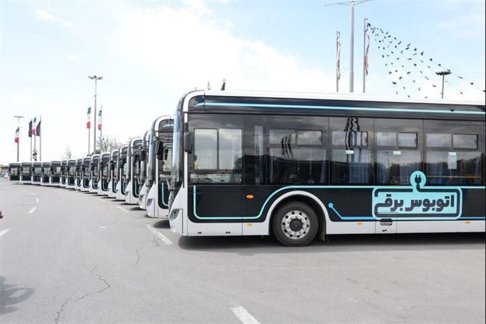 رونمایی از 50 اتوبوس برقی جدید در پایتخت
