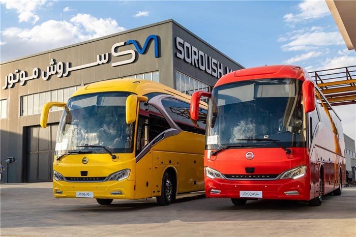 بالاترین سهم تولید اتوبوس vip برون شهری  در سال 1404