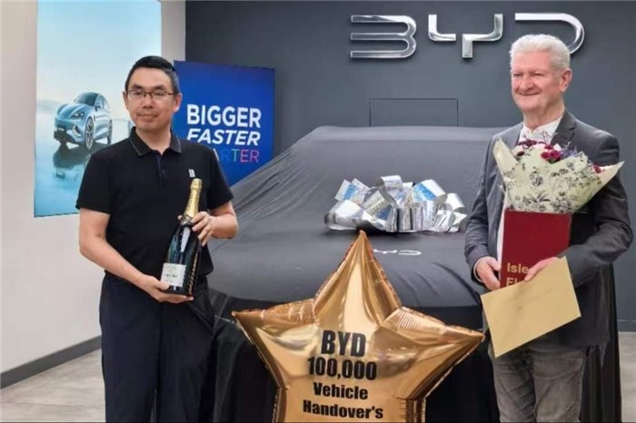 سهم BYD در بریتانیا به 5 درصد رسید