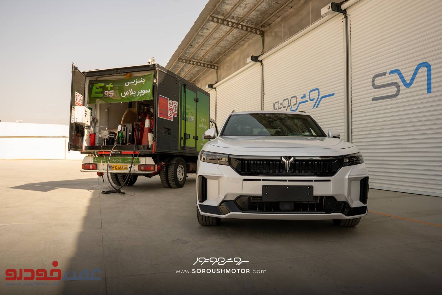 اقدام جدید سروش موتور مبنا در تحویل خودروها با سوخت و روغن استاندارد